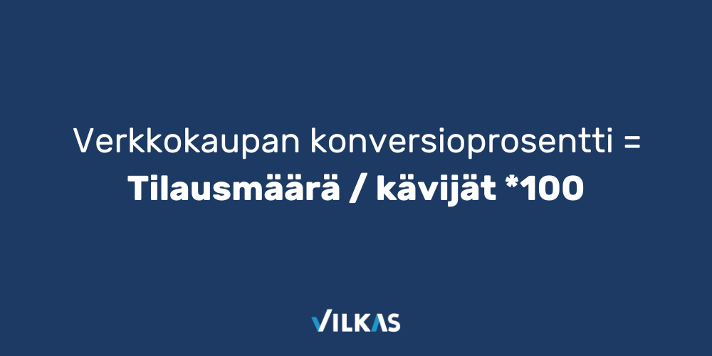 verkkokaupan konversio