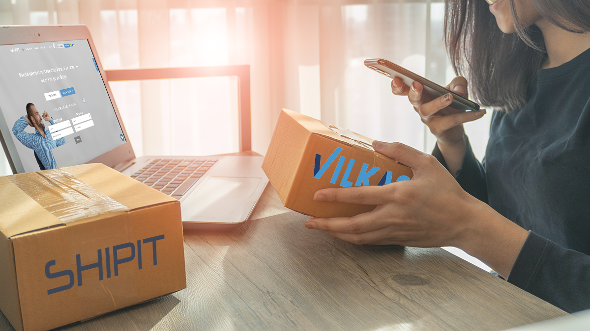 Shipit & Vilkas vastuullisuusverkkokauppa lähetyksissä