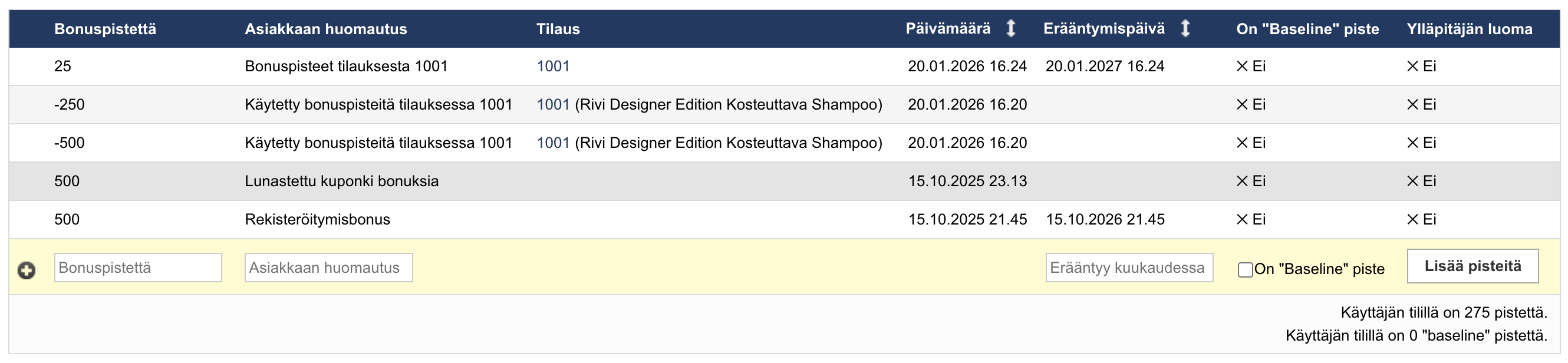Bonuspisteet_Asiakkaan_pistehistoria