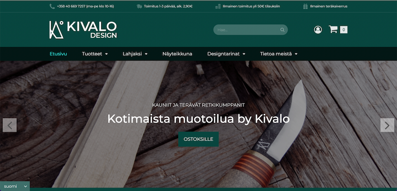 Vilkas-verkkokauppa-esimerkki Vilkas-verkkokauppa-esimerkki